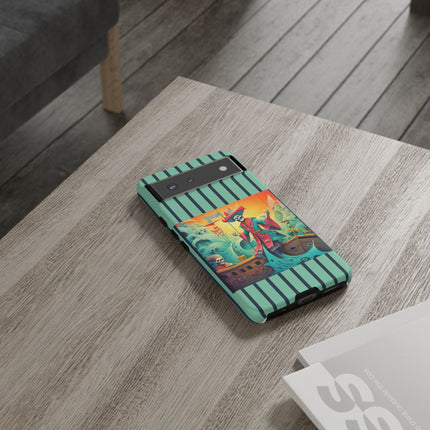 Skeleton Crew of the Misty Seas Phone Cases
