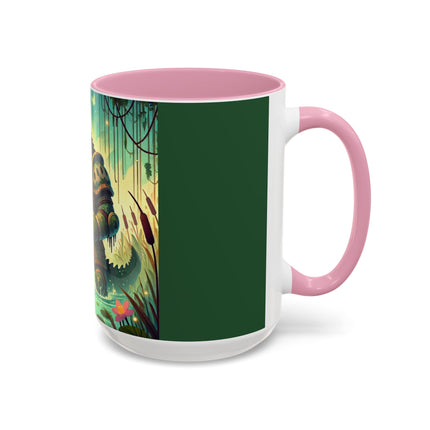 Swamp Tyrant Colorful Mugs (11oz, 15oz)