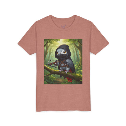 The African Grey Sentinel Youth Short Sleeve Tee
