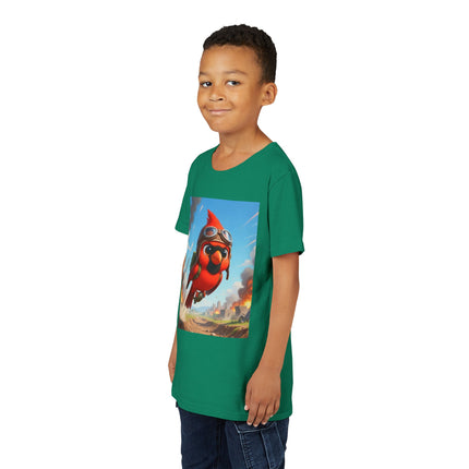 Cardinal Dive Bomber Youth Short Sleeve Tee