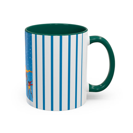 Snowfall & Couture Colorful Mugs (11oz, 15oz)