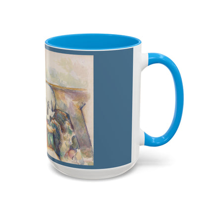 The Three Skulls by Paul Cézanne Colorful Mugs (11oz, 15oz)