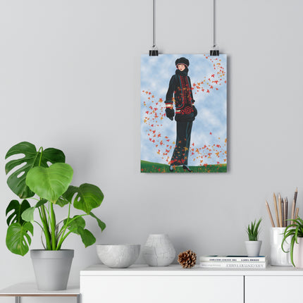 Elegance in Autumn Giclée Art Print