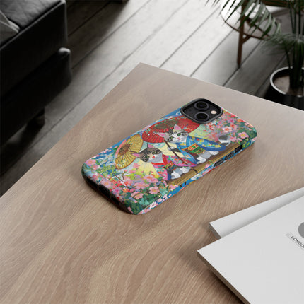 Kimono Kitties Phone Cases