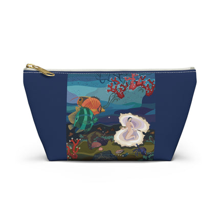 Ocean Pearl Siren Cosmetic Bag – Mystical Mermaid & Marine Enchantment