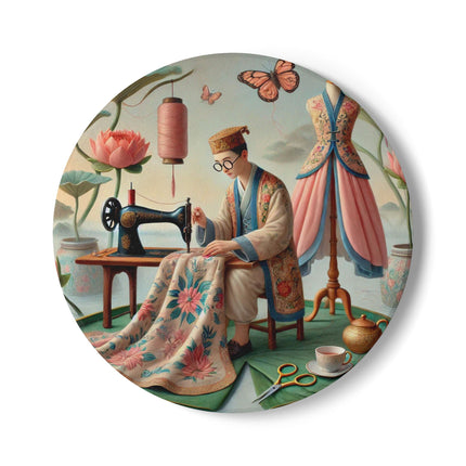 The Tailor’s Garden Ceramic Coaster