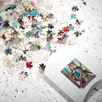 Cyberpunk Samurai Puzzle (110, 252, 520, 1014-piece)