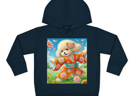 Chrysanthemum Meadow Play Toddler Pullover Fleece Hoodie