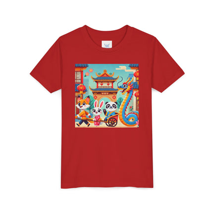 Lantern Street Dragon Parade Youth Short Sleeve Tee
