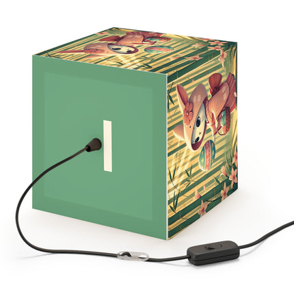 Geisha Kitten’s Easter Light Cube Lamp