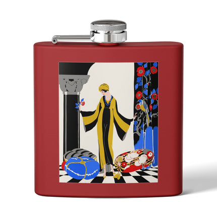Art Deco Flapper Flask – Elegant Glamour & Timeless Style