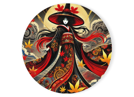 Kabuki Witch Cork Back Coaster