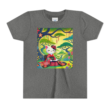 A Kitten’s Spring Tale Youth Short Sleeve Tee
