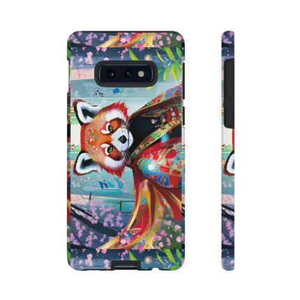 Cybernetic Red Panda Phone Cases
