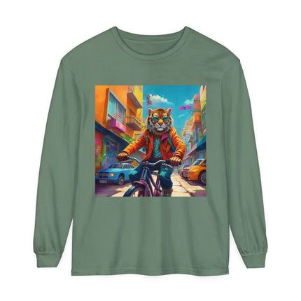 Urban Bike Ride Long Sleeve T-Shirt