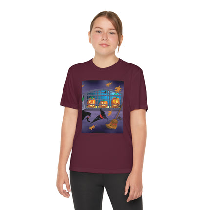 Whimsical Halloween Mischief Youth Competitor Tee