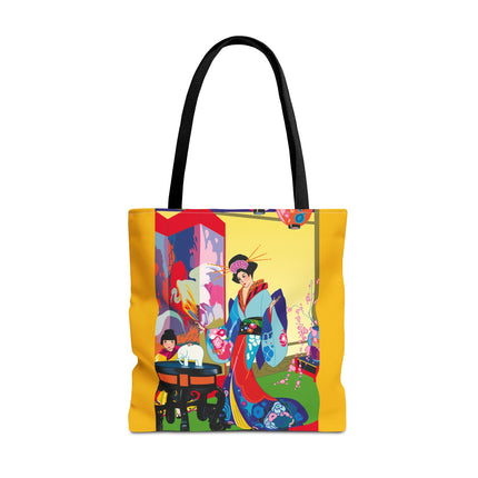 A Timeless Journey by Umberto Brunelleschi Tote Bag (AOP)