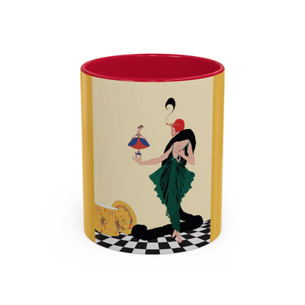 The Marionette Colorful Mugs – Theatrical Glamour & Cabaret Elegance