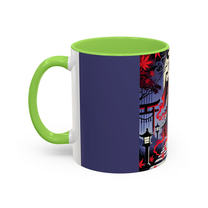 Halloween Sorceress Colorful Mugs (11oz, 15oz)