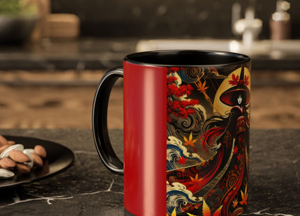 Kabuki Witch Colorful Mugs (11oz, 15oz)