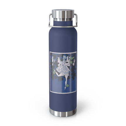 Where is my boy tonight by Ralph Barton Copper Vacuum Insulated Bottle, 22oz