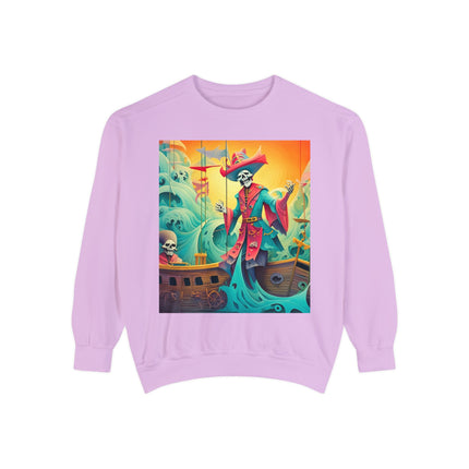 Skeleton Crew of the Misty Seas Unisex Garment-Dyed Sweatshirt