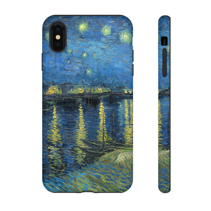 Starry Night Over the Rhone by Vincent Van Gogh Phone Cases