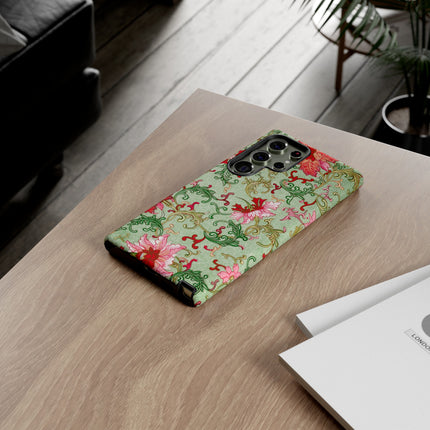 Flower Illustration by Owen Jones Phone Cases