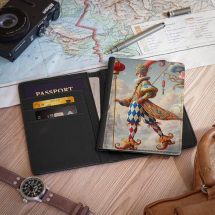 The Ornamental Jester Passport Cover