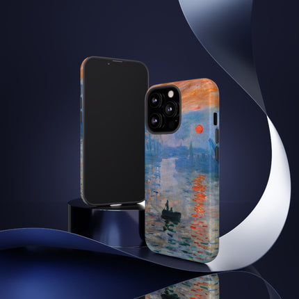 Sunrise by Claude Monet Phone Cases