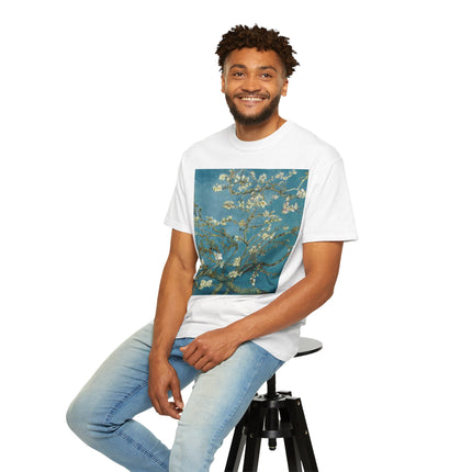 Almond Blossom by Vincent van Gogh Unisex Garment-Dyed T-shirt