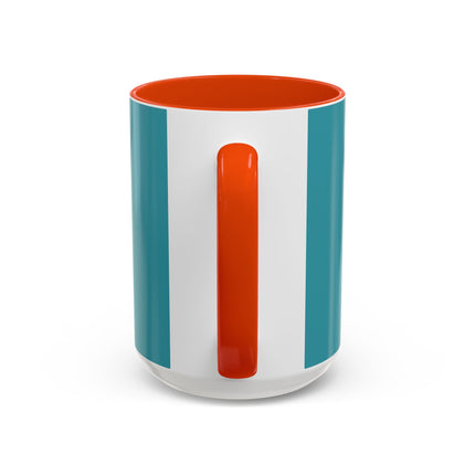 Elegant Egret Oasis Colorful Mugs (11oz, 15oz)