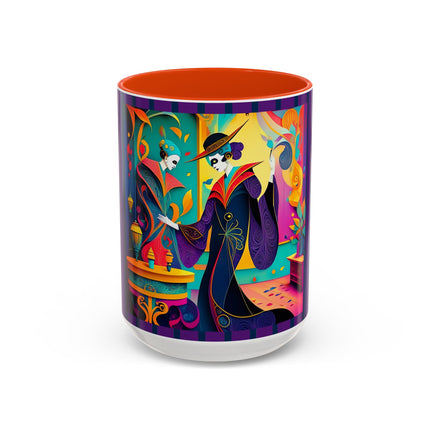 Phantoms of Elegance Colorful Mugs (11oz, 15oz)