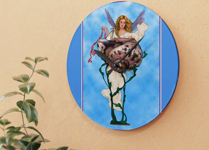Enchanting Serenity Acrylic Wall Clock