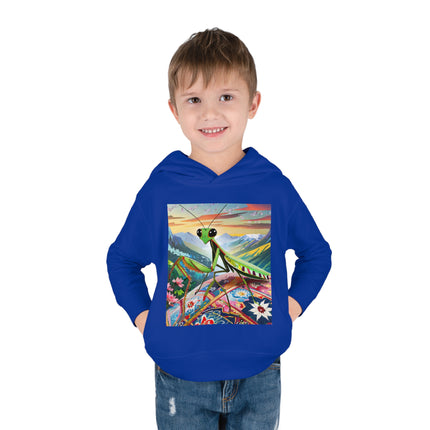 The Joyful Mantis Toddler Pullover Fleece Hoodie