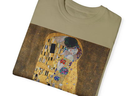 The Kiss by Gustav Klimt Unisex Garment-Dyed T-shirt