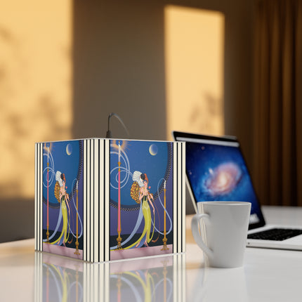 Moonlit Serenade Light Cube Lamp