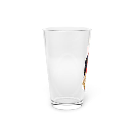 Japanese Woman by Hosoda Eishi Glass, 16oz