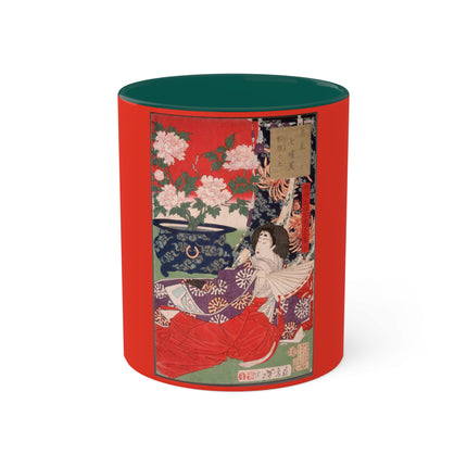 Earth for the Potted Plant by Tsukioka Yoshitoshi Colorful Mugs, 11oz