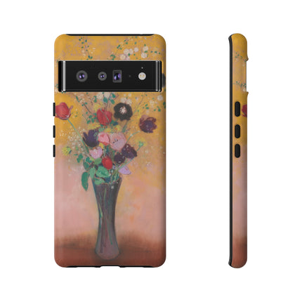 Vase of Flowers by Odilon Redon Phone Cases