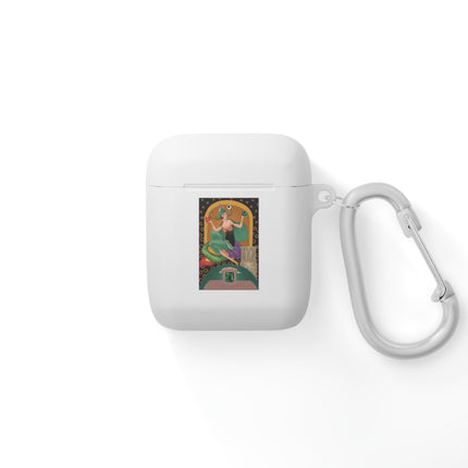 May & Emerald AirPods Case — Gem Series by Sofia Chiostri
