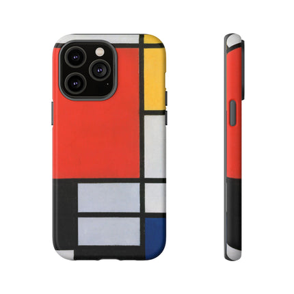 Composition with Red, Yellow, Blue, and Black by Piet Mondrian Phone Cases