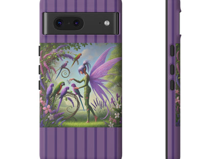 Lavender-Winged Fairy Phone Cases