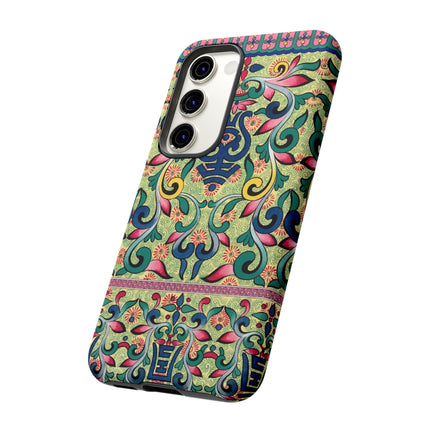 Colorful Flower Pattern by Owen Jones Phone Cases