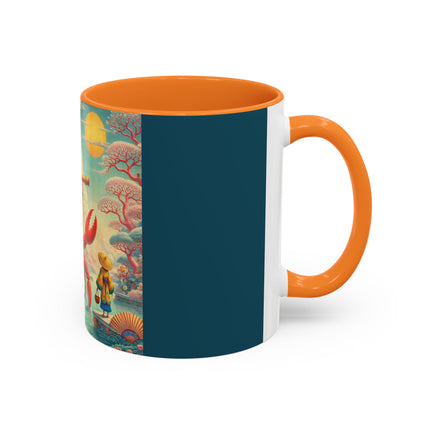 The Celestial Crab Navigator Colorful Mugs (11oz, 15oz)