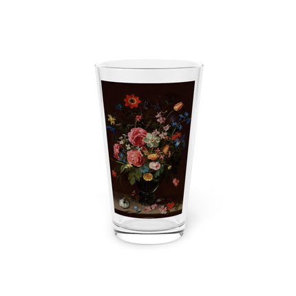 A Bouquet of Flowers by Clara Peeters Glass, 16oz
