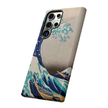 The Great Wave off Kanagawa by Katsushika Hokusai Phone Cases