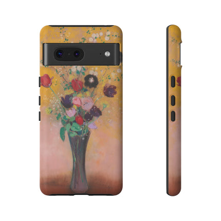 Vase of Flowers by Odilon Redon Phone Cases