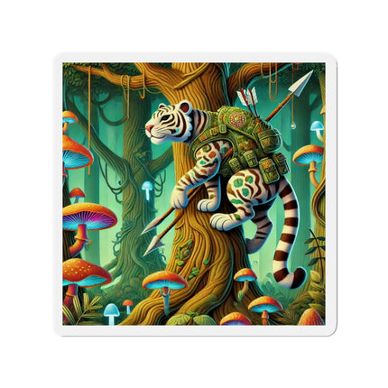 Silent Stripes Die-Cut Magnets (5 Sizes)