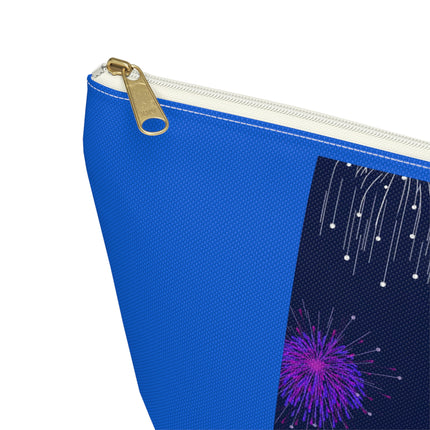 Liberty's Triumph Cosmetic Bag – Art Deco Victory & Golden Grandeur
